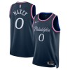 Dres Philadelphia 76ers Tyrese Maxey Nike 2025-26 City Edition Navy Swingman